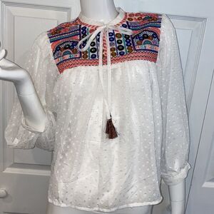 🔥 Haute Rogue blouse sz small New